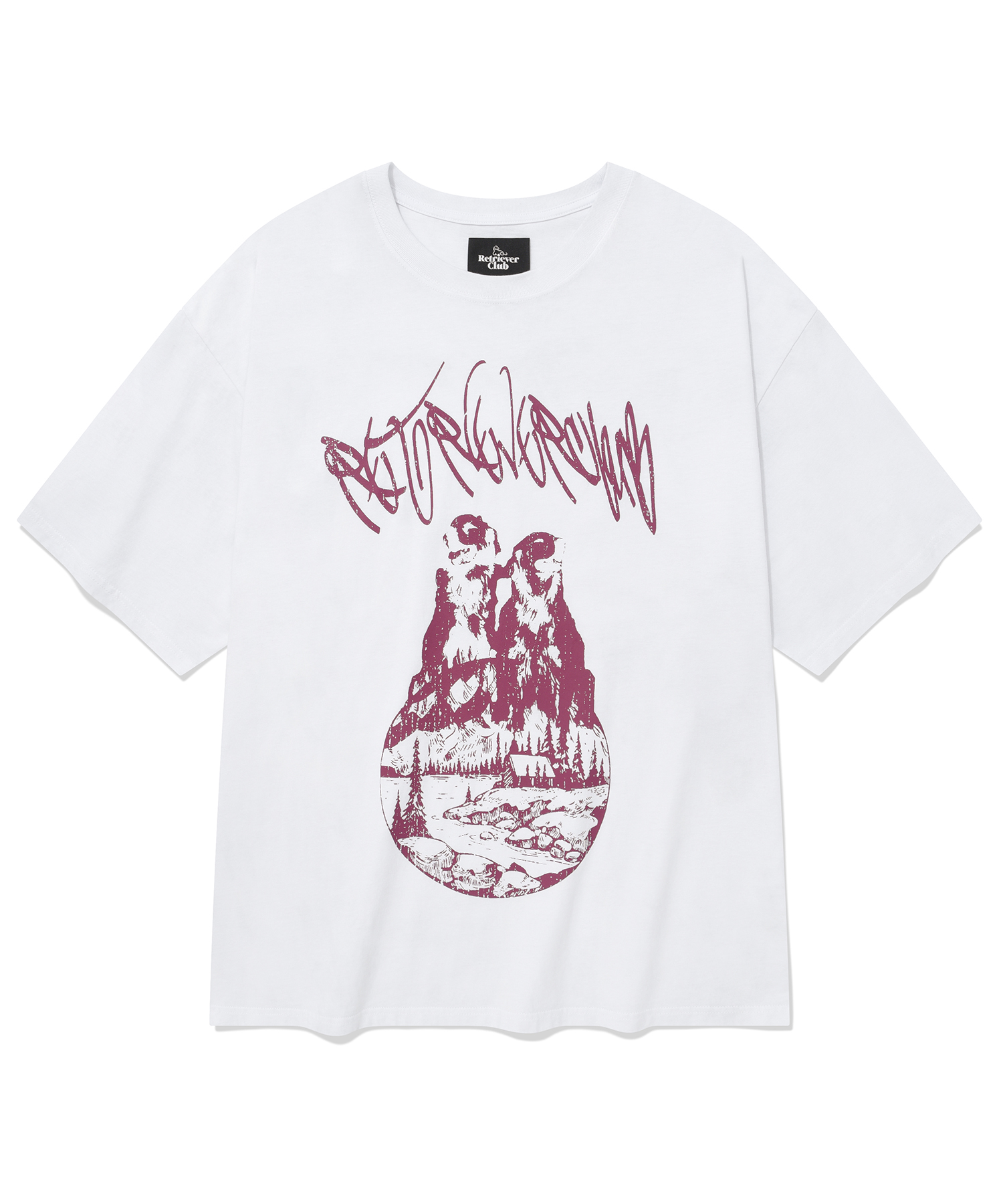 GRAFFITI DOGS TEE [WHITE]