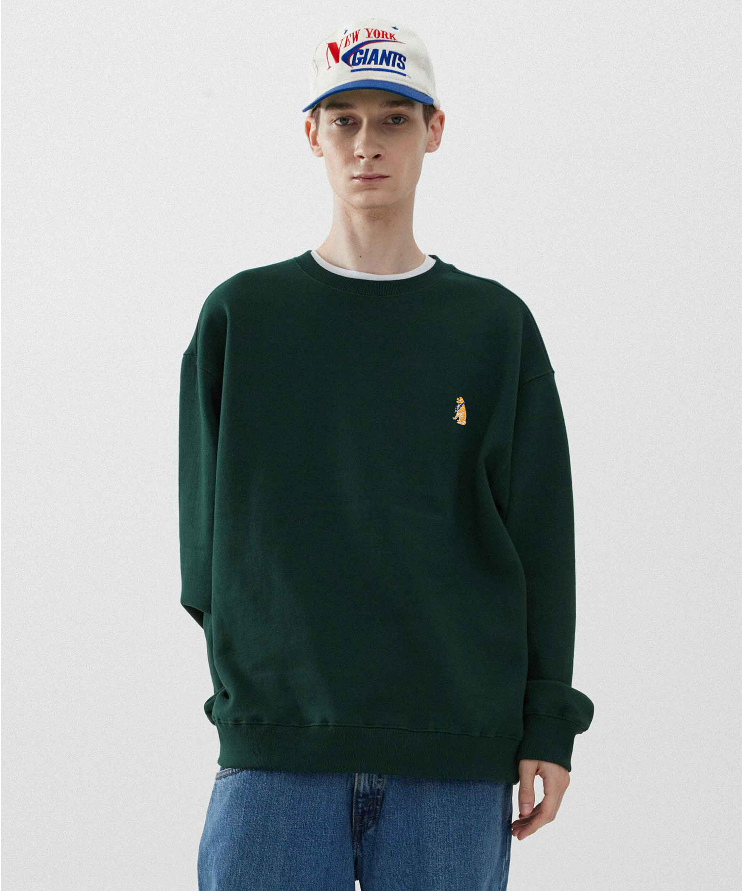 SMALL RETRIEVER CREWNECK [GREEN]