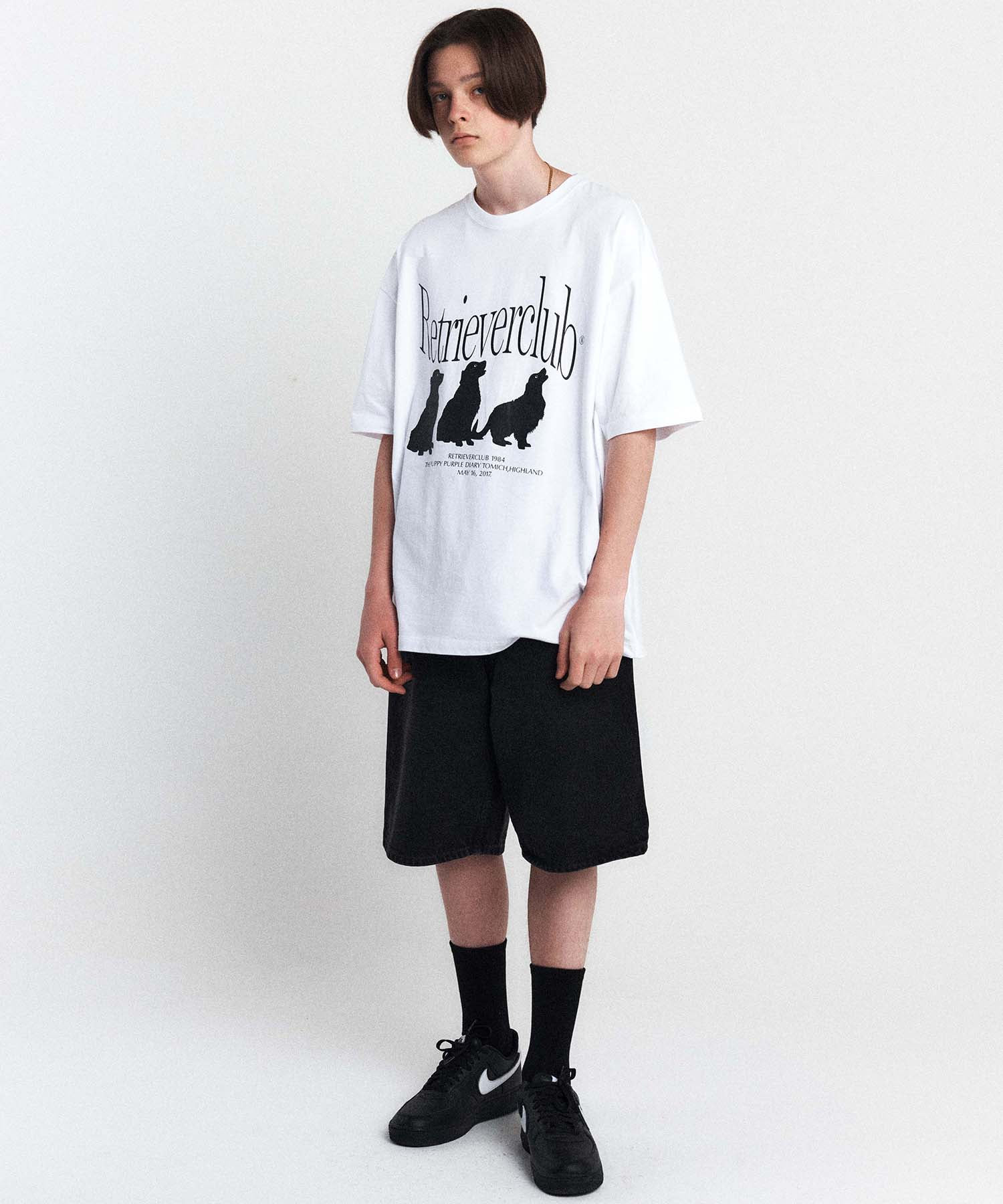 SILHOUETTE RETRIEVER SHORT SLEEVE [WHITE]