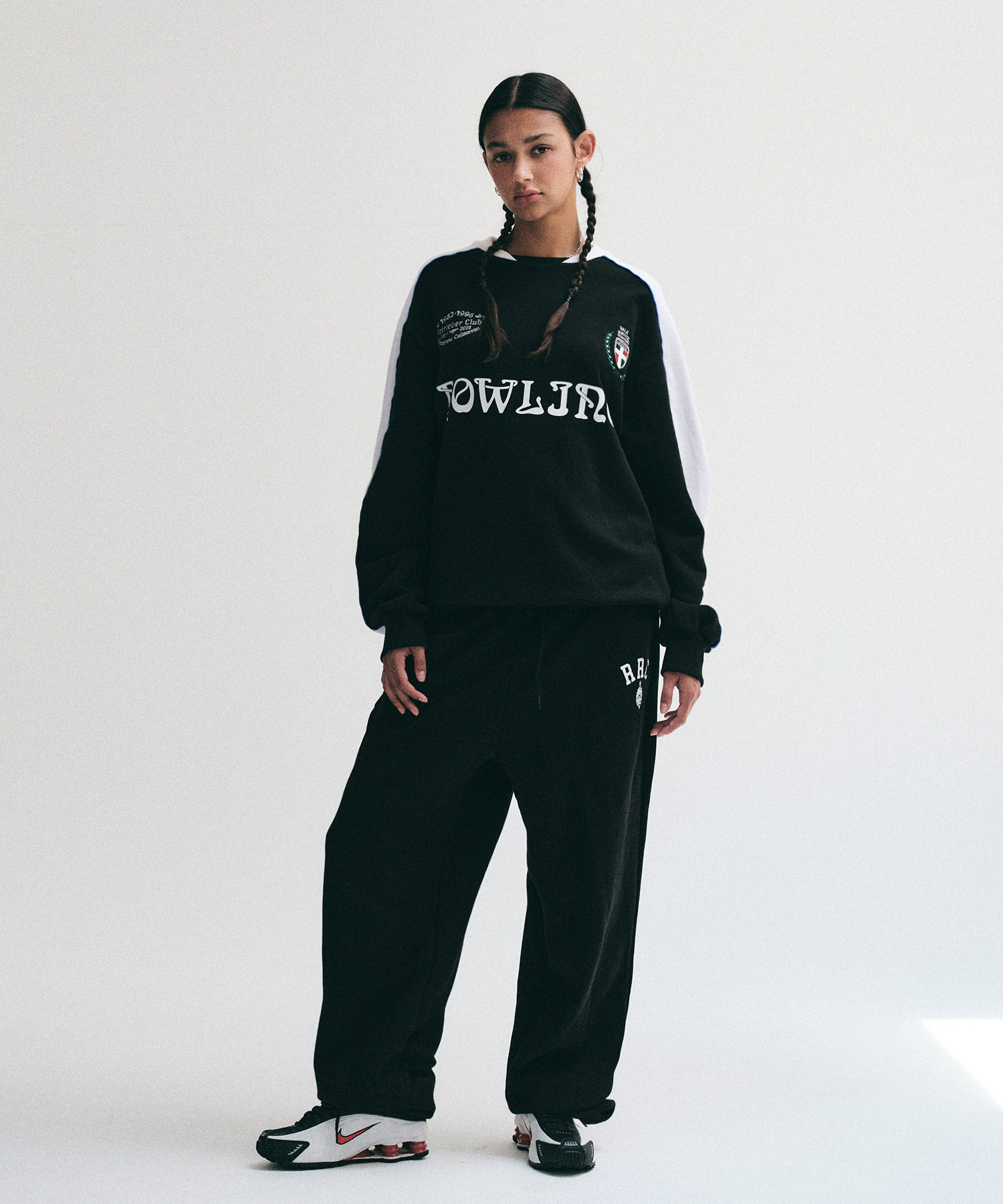 CLASSIC SOCCER CREWNECK [BLACK]