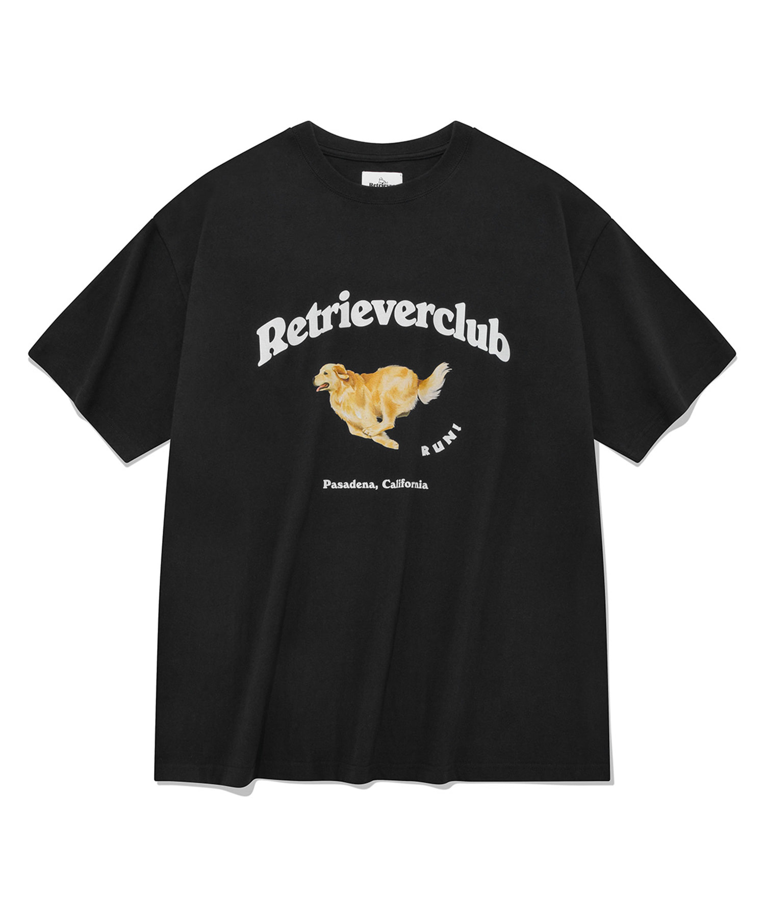 RUNNING RETRIEVER SHORT SLEEVE [BLACK]