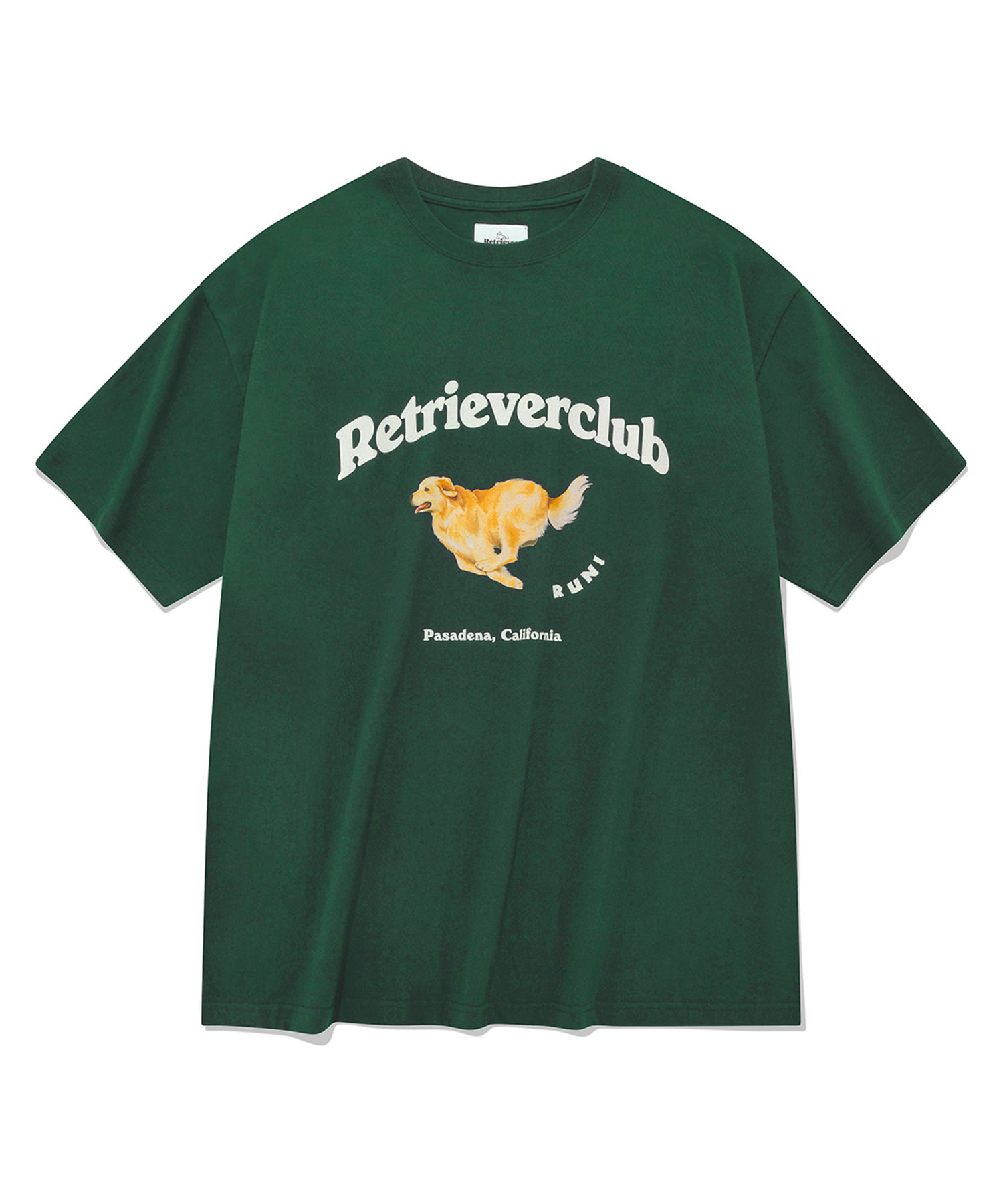 RUNNING RETRIEVER SHORT SLEEVE [GREEN]