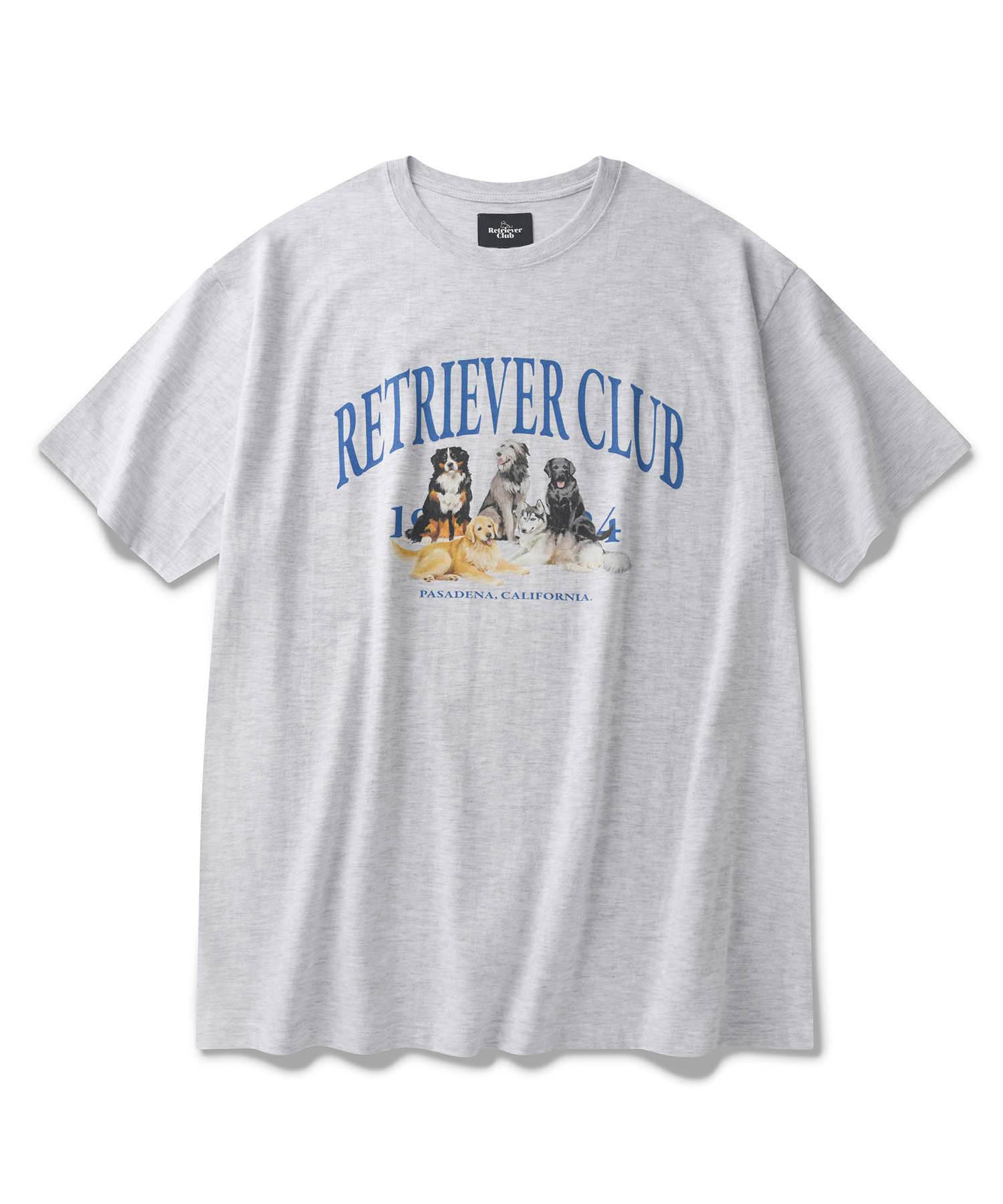 RETRIEVER FRIENDS SHORT SLEEVE [MELANGE GRAY]