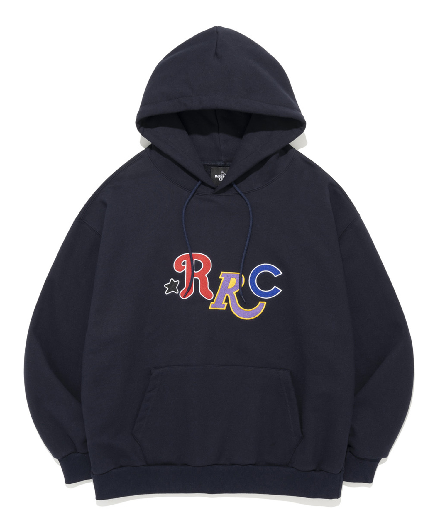 3 COLORS RRC HOODIE [NAVY]