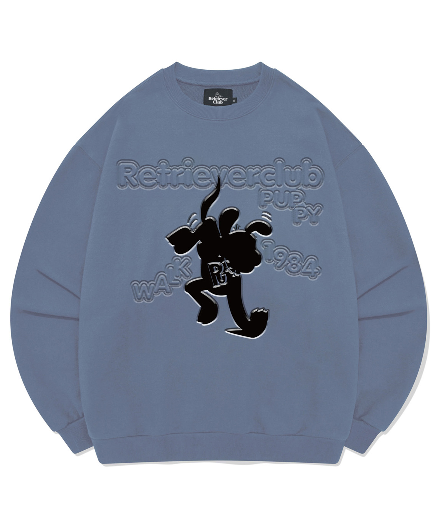 CARTOON CREWNECK [BABY BLUE]