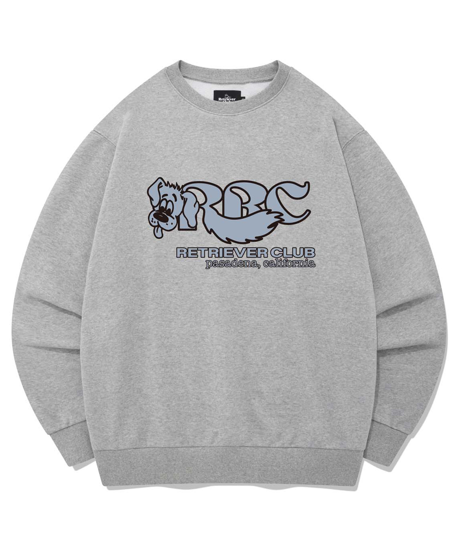 WITH PUPPY RRC CREWNECK [GRAY]