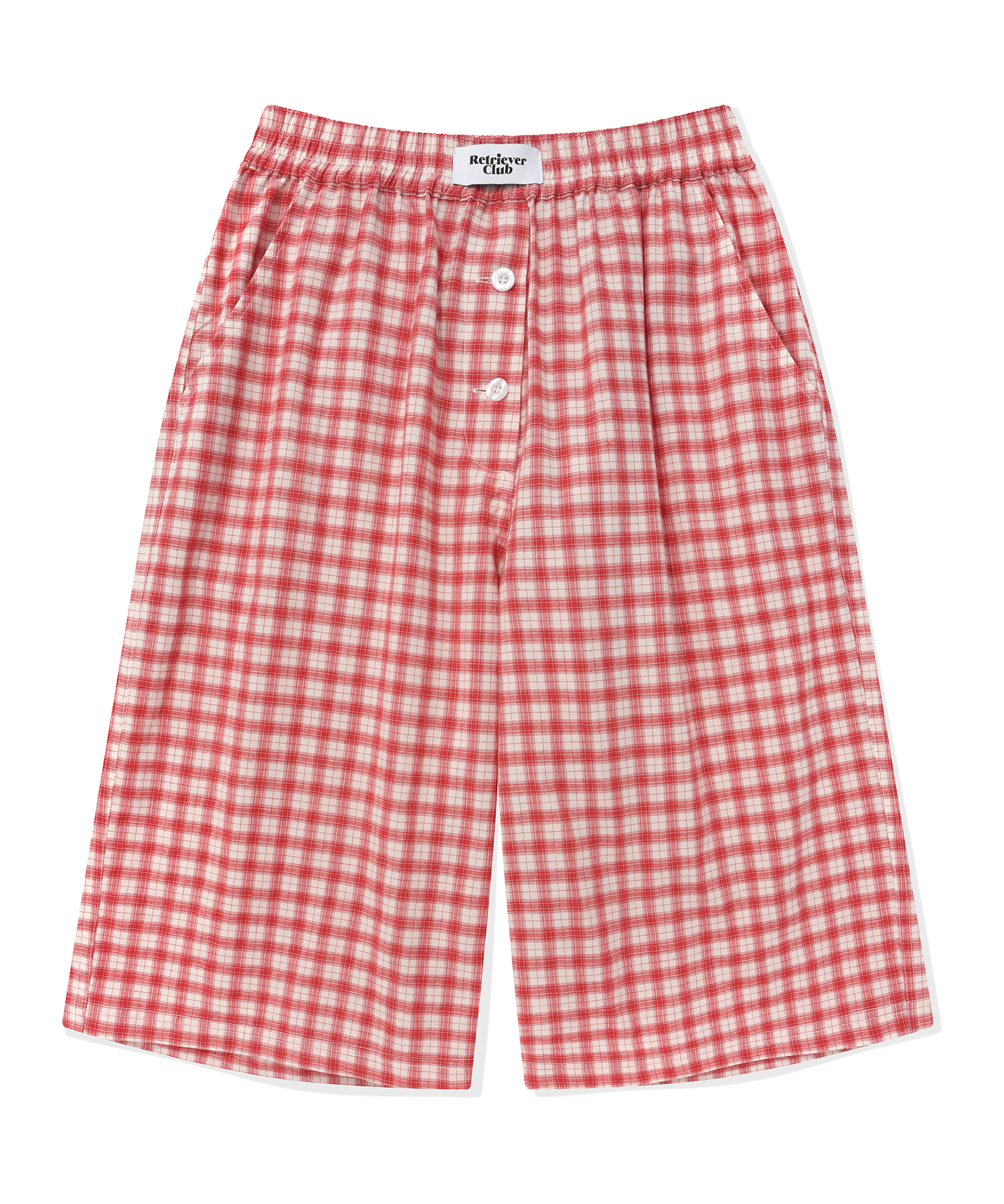 WIDE TRUNK PANTS [RED]