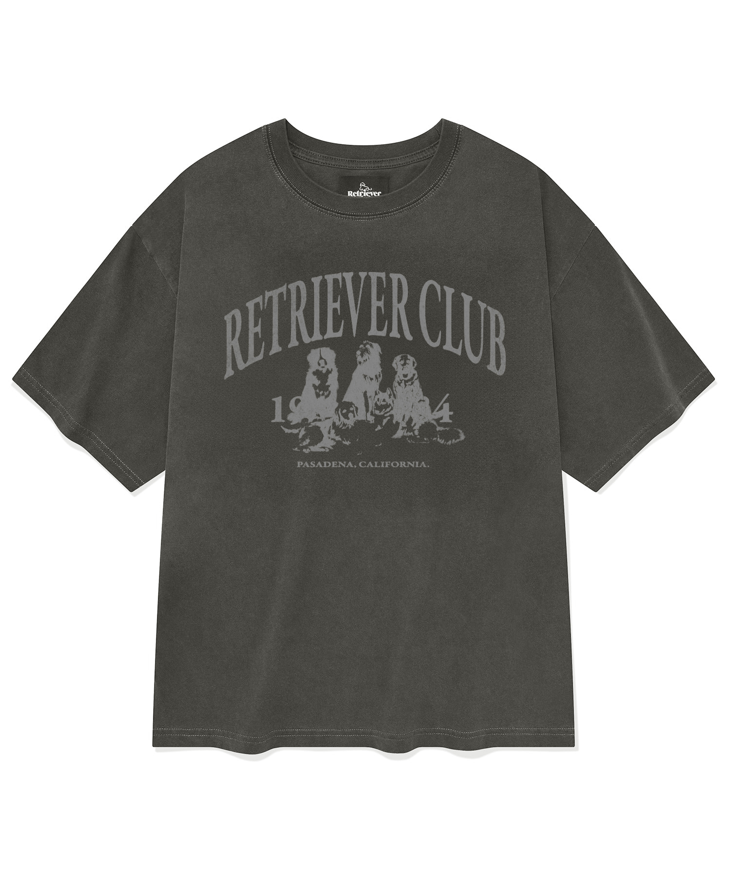 RETRIEVER FRIENDS SHORT SLEEVE [PIGMENT BLACK]