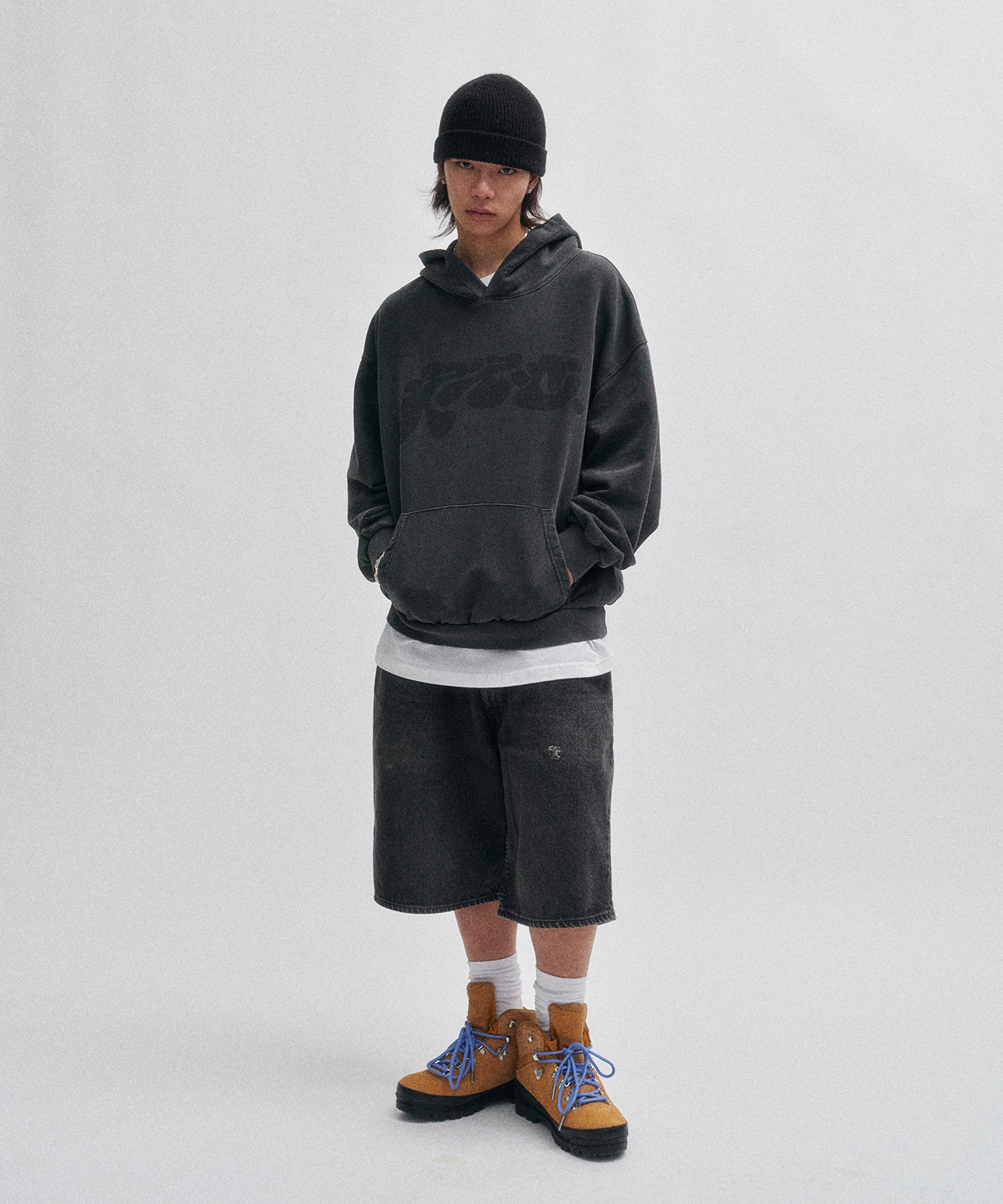 WAVE RRC HOODIE [PIGMENT BLACK]