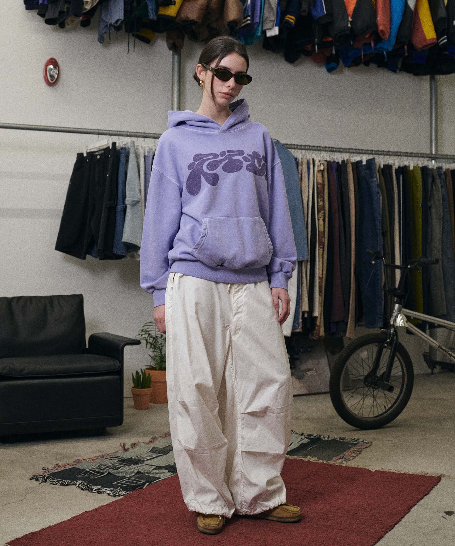 WAVE RRC HOODIE [PIGMENT PURPLE]