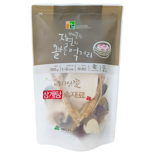 삼계탕 속재료 103g