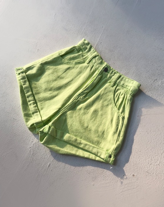 [60%] neon denim short pants ver.1