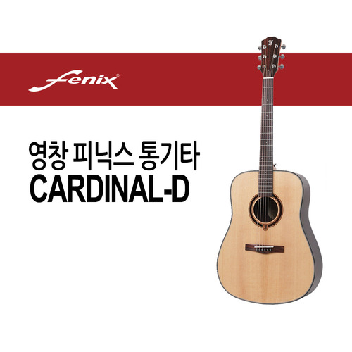 영창 피닉스 통기타 CARDINAL-D 픽업 EQ 탑솔리드 Fenix