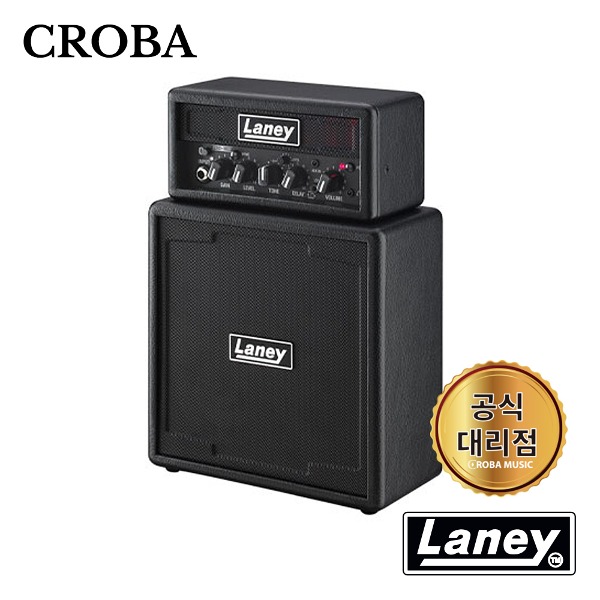 레이니 일렉기타 앰프 미니스택 MINISTACK-B-IRON (6W) 블루투스 Laney