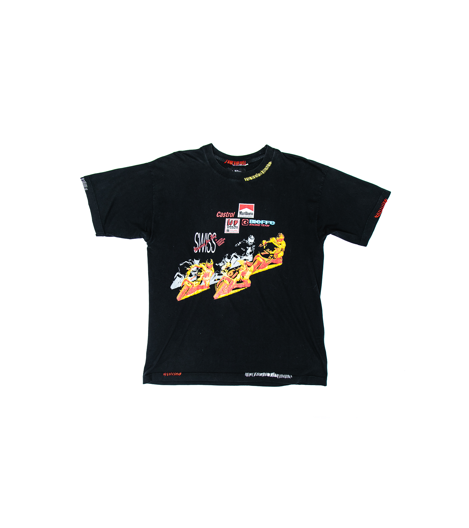 ( M ) Vintage Racing T Shirt (Black)