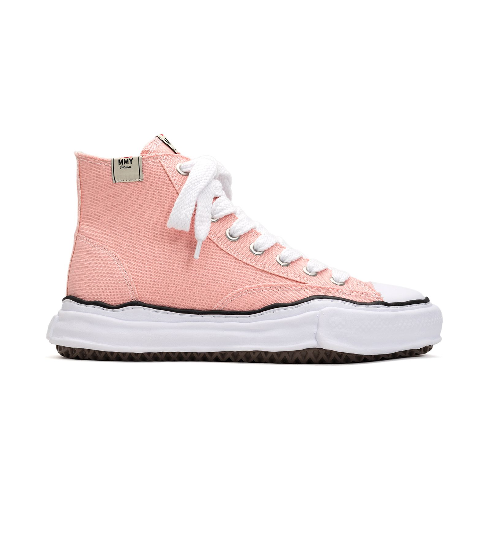 ( M ) &quot;PETERSON&quot; OG Sole Canvas High-top Sneaker (Pink)