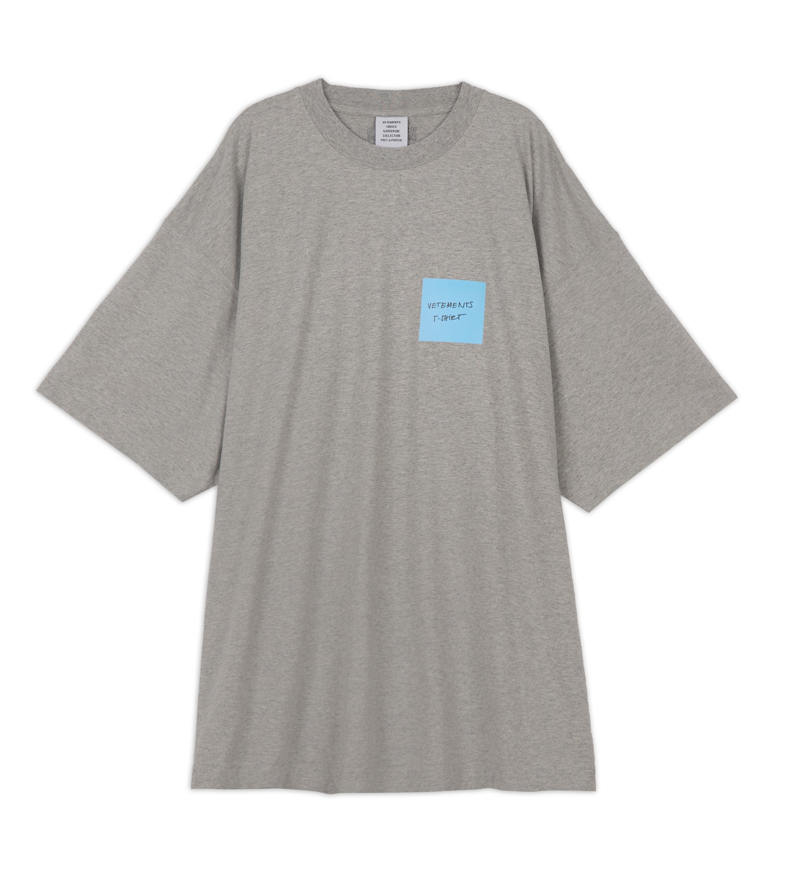 ( M ) Square Logo T-Shirts(Grey)
