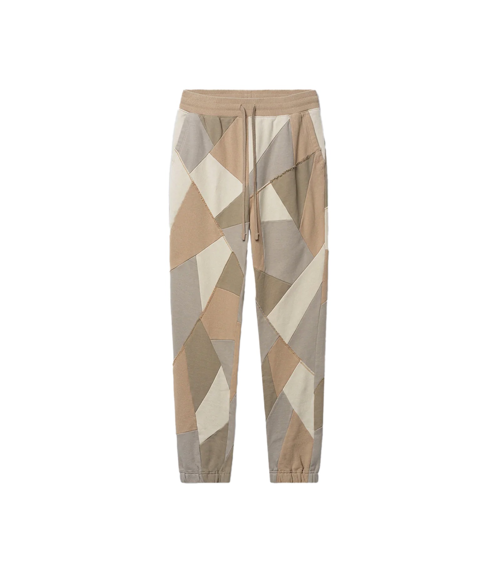 Quilted Sweatpant (Tan)