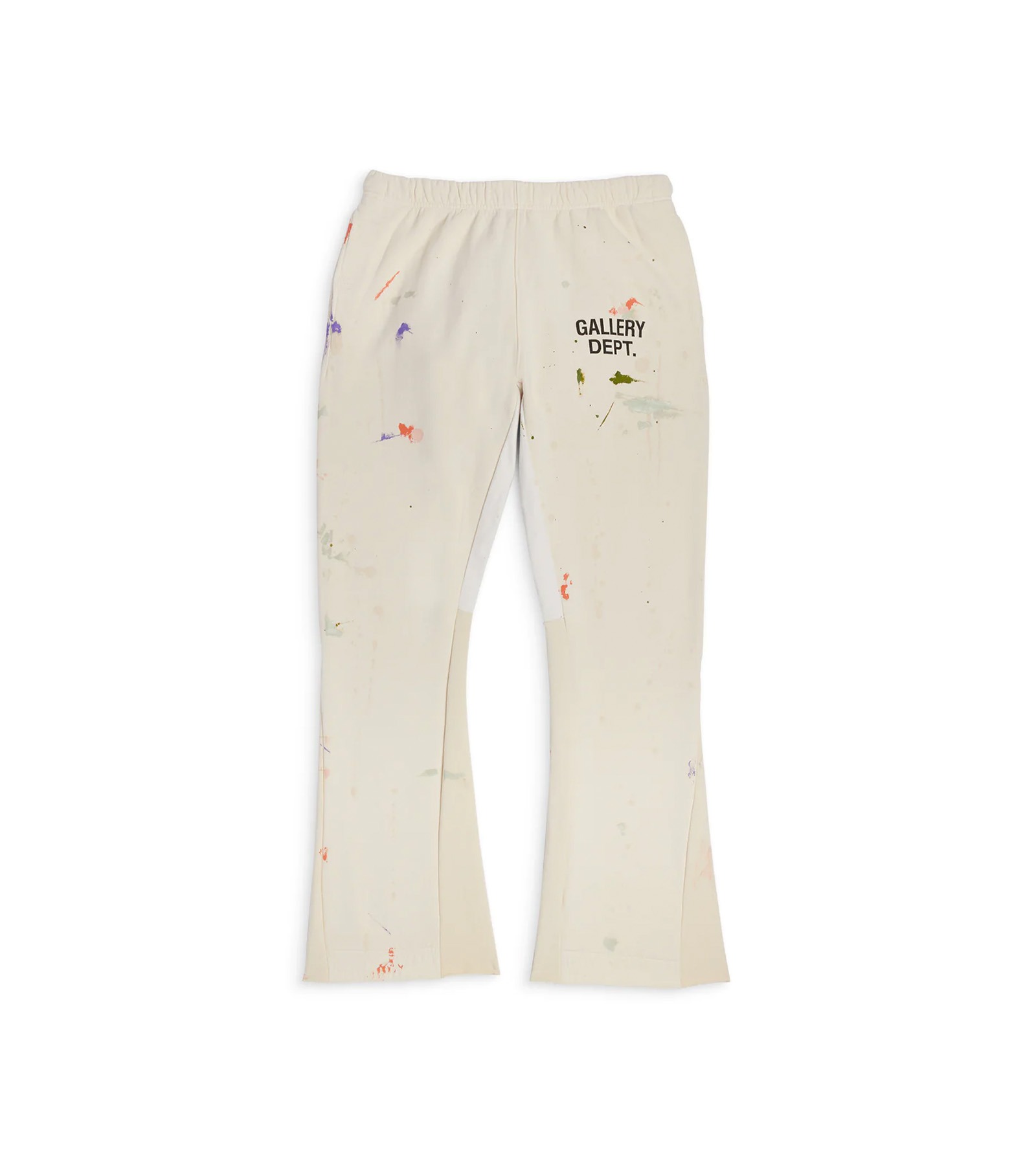 GD PAINTED FLARE SWEATPANT (ANTIQUE WHITE)