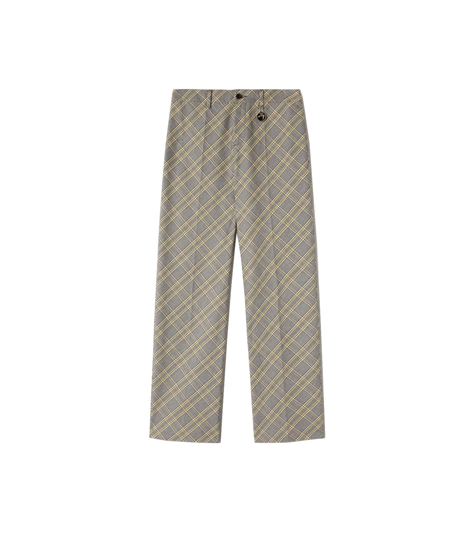 Check Trousers (Yellow Check)