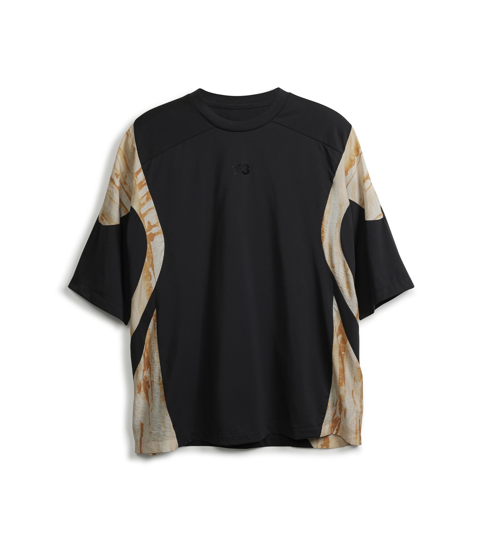 Rust Dye Short Sleeve T-shirt (Black)