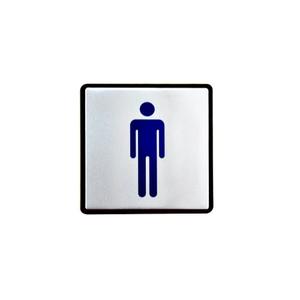 유니온 남자화장실 알루미늄표지판 100x100 UH-4504