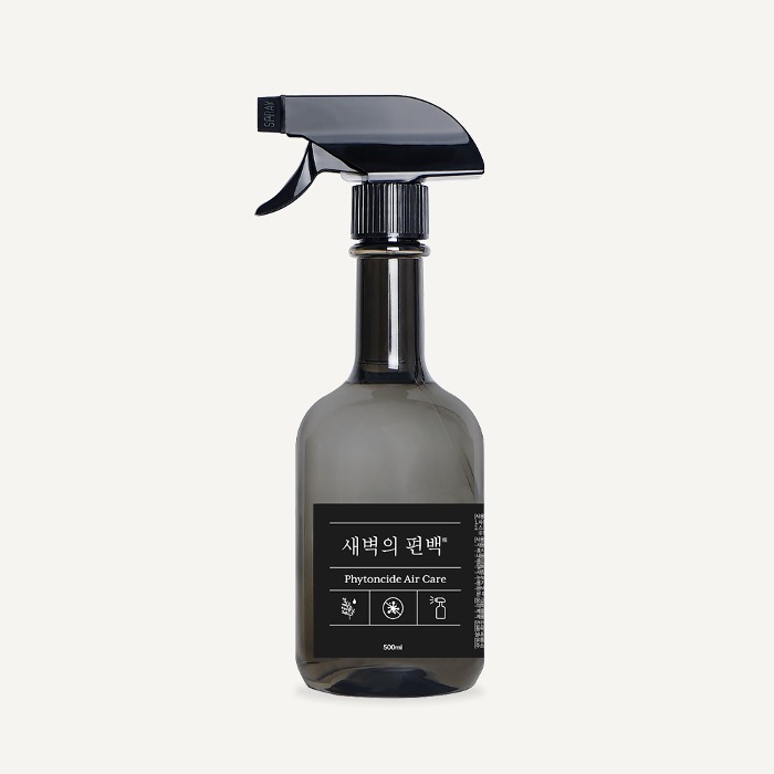 새벽의편백 탈취 99% 블랙라벨 피톤치드 편백 스프레이 500ml