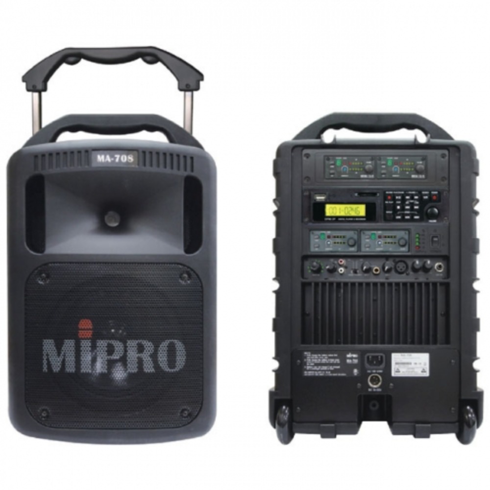 MIPRO MA-708M(H/T) | 이동형 앰프 스피커