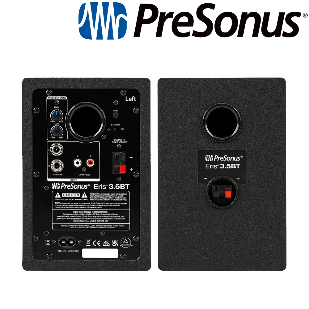 PreSonus Eris E3.5BT GEN2 프리소너스 에리스 모니터 스피커 (1조) 2세대 블루투스 가능