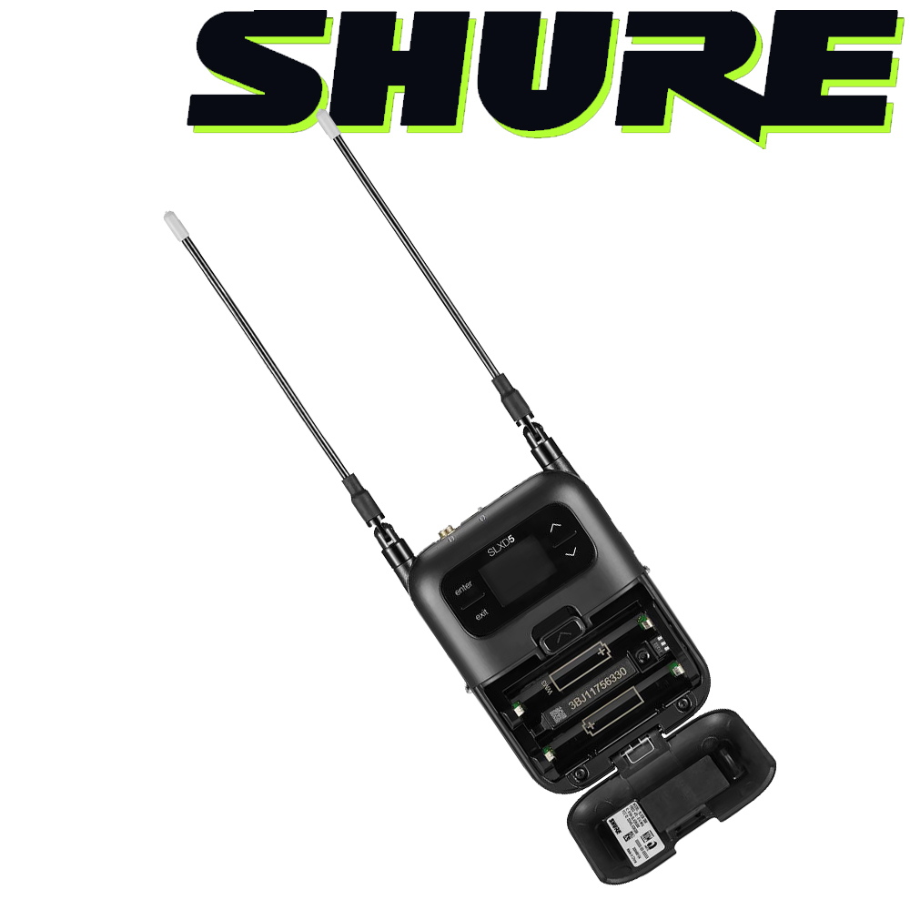 슈어 SLX5 포터블 디지털 수신기 SHURE