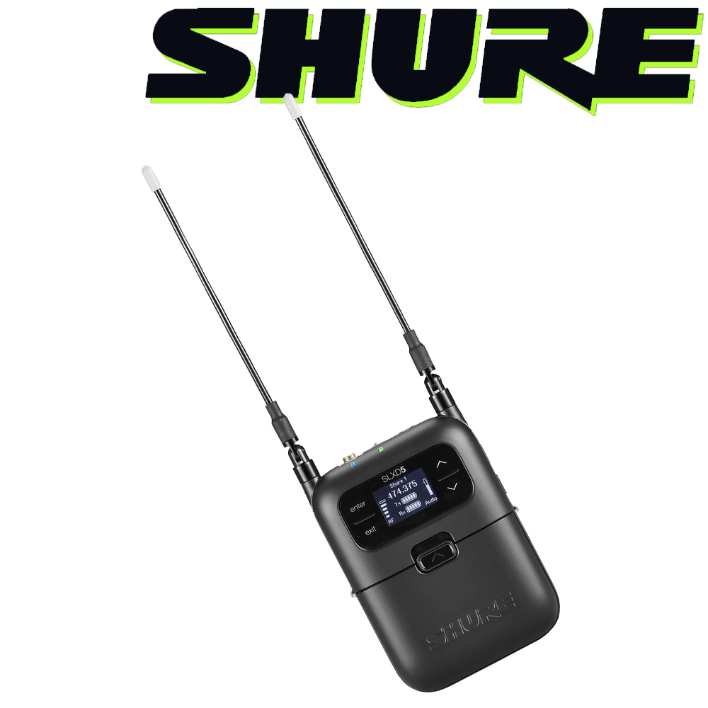 슈어 SLX5 포터블 디지털 수신기 SHURE