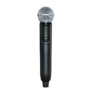 SHURE GLXD2+/SM58 | 슈어 무선 SM58 핸드핼드 송신기 단품 | 2.4GHz + 5.8GHz 듀얼밴드 송신기