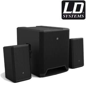 LD SYSTEMS Dave18 G4   2.1채널 스피커 (18인치 서브우퍼와 8인치 새틀라이트 2개)