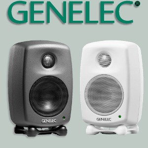 GENELEC 8010AP 8010AW 제네릭 모니터 스피커 다크그레이, 화이트 선택 1통