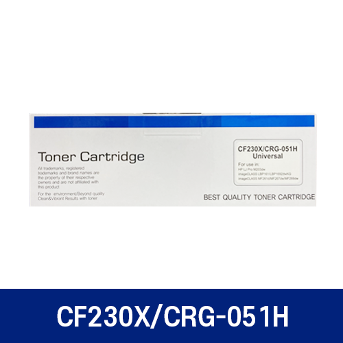 [현테크] HP CF230x / 캐논 CRG-051H 재생토너