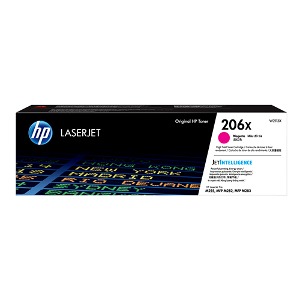 HP W2113X (No 206X) 대용량 정품토너 빨강 M255nw M282nw M283fdw