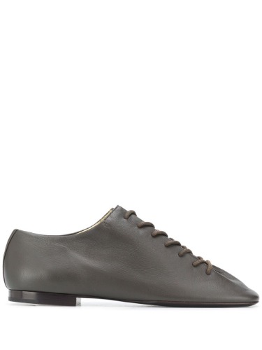 LEMAIRE FLAT DERBIES ANTHRACITE