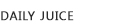 DAILY JUICE(sale)