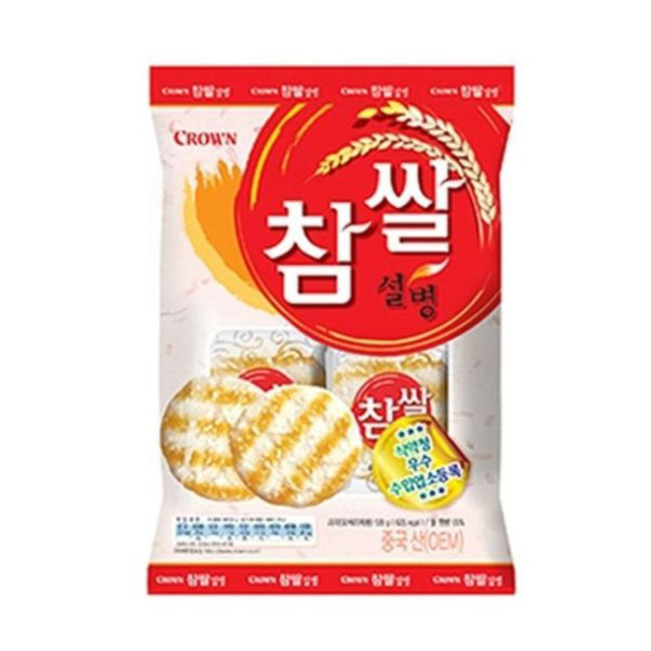 크라운 참쌀 설병 128g