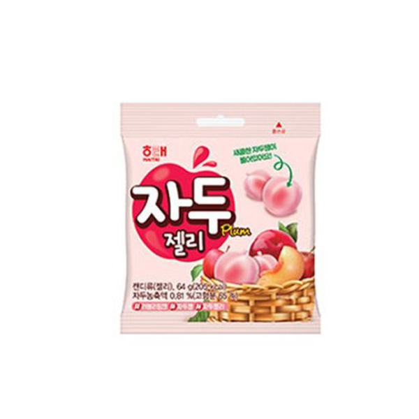 해태 자두젤리 64g / 과일젤리 어린이젤리