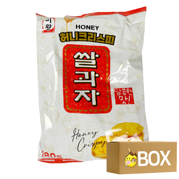 미왕 허니 크리스피 쌀과자180g 1봉