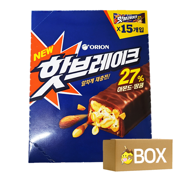 오리온 핫브레이크 45g X 15개입 4곽 1박스