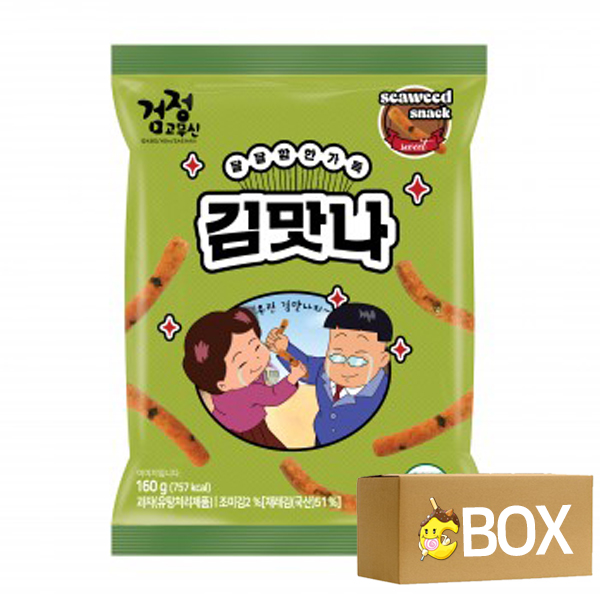 검정고무신 김맛나 160g X 16봉 1박스