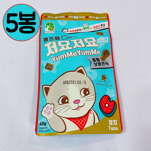 (고양이) 캐츠랑 저요저요 참치 60g