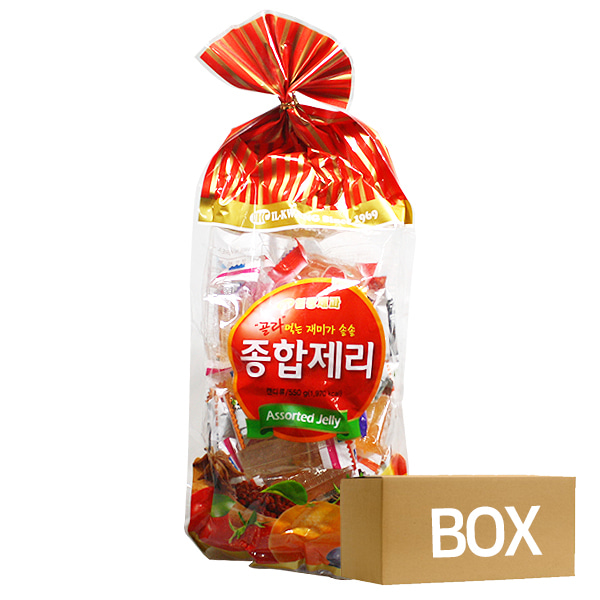 일광제과 종합제리(주머니) 500g 10봉 1박스