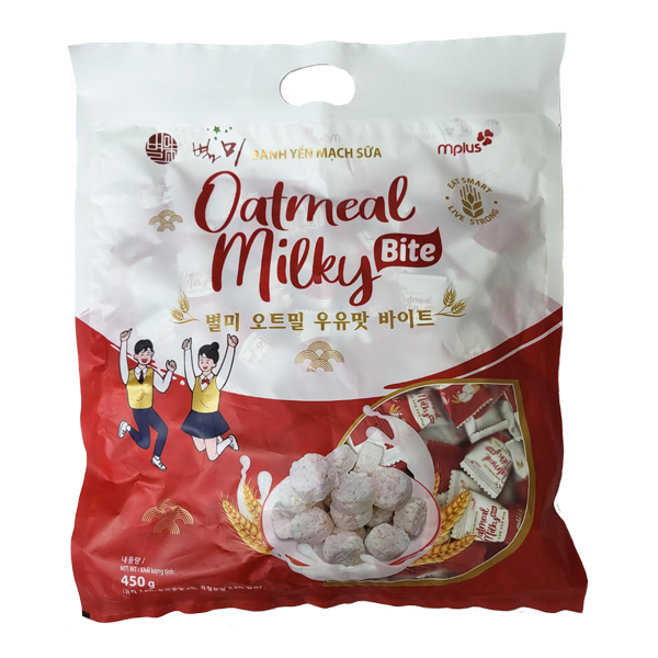 별미 오트밀 우유맛 바이트 450g 1봉