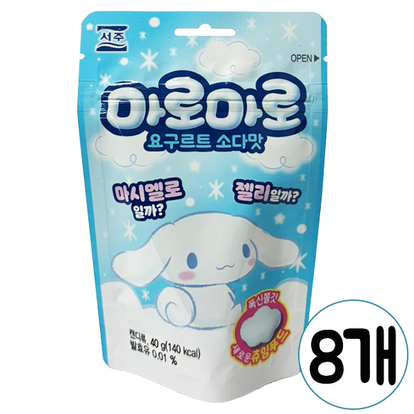 서주 마로마로 요구르트 소다맛 40g X 8개입 1곽