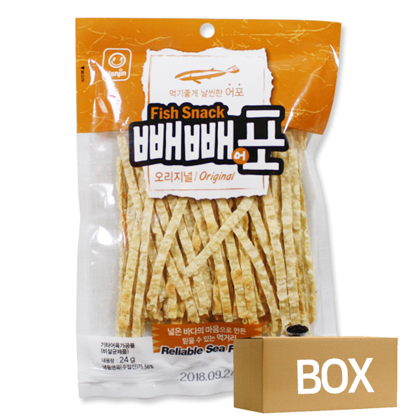 빼빼어포(오리지널) 24g 30개 1박스