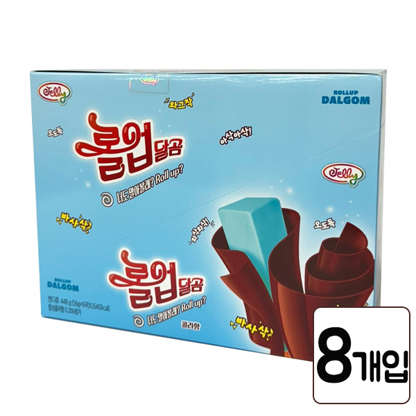 롤업 달곰 콜라맛 56g X 8개입 1곽