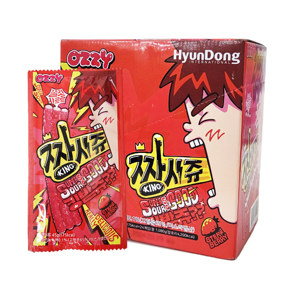 짱시쥬 딸기맛 45g X 24개입 1곽